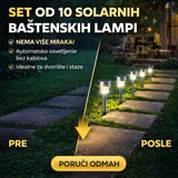 10 solarnih lampi za baštu