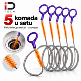 Fleksibilni čistač odvoda 5 komada – 89cm