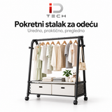 Garderober sa točkićima