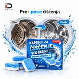 12 kapsula za dezinfekciju i pranje veš mašine