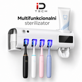 Multifunkcionalni sterilizator za četkice sa dozatorom za pastu