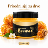 Prirodni pčelinji vosak za drvo – obnavlja sjaj i izgled površine