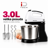 Silver Love mikser sa inox posudom – 300 W