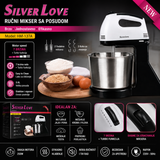 Silver Love mikser sa inox posudom – 300 W