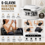 Masažer sa 6 masažnih glava